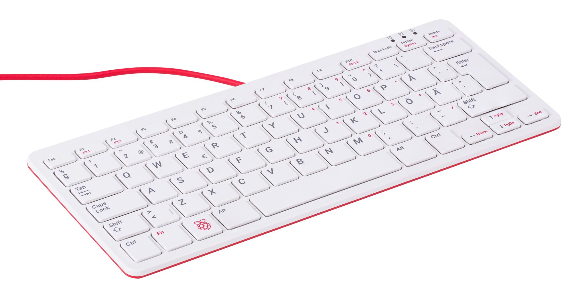 RPI-KEYB (SE)-RED/WHITE