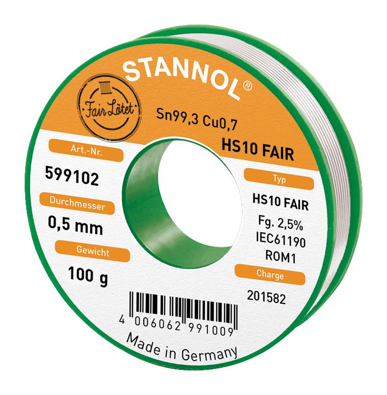 HS10 FAIR, 0.5MM, 100G