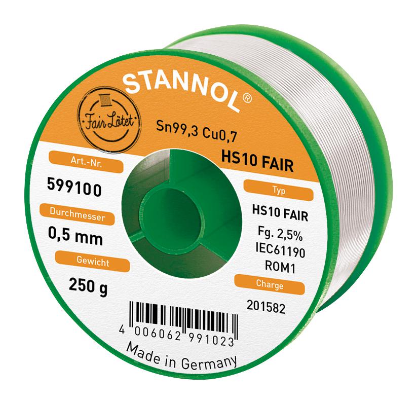 HS10 FAIR, 0.5MM, 250G