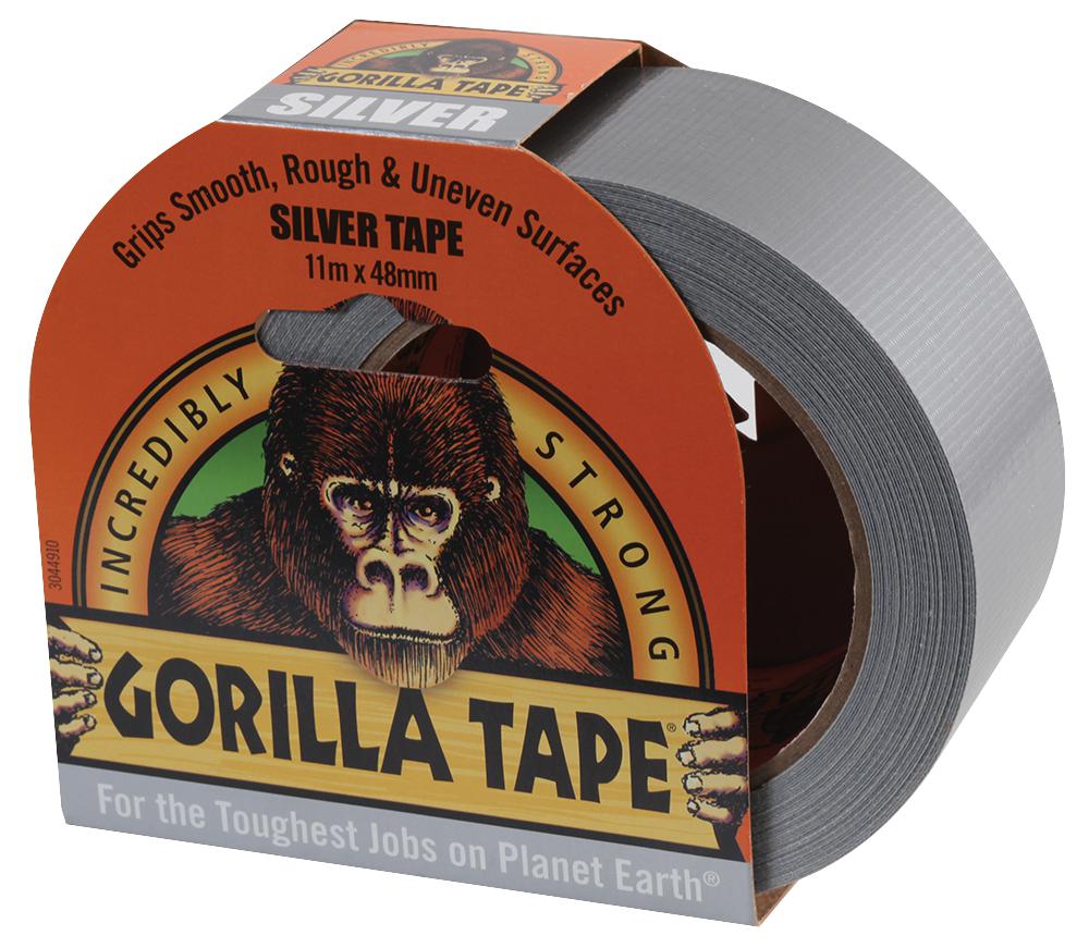 GORILLA TAPE SILVER 11M