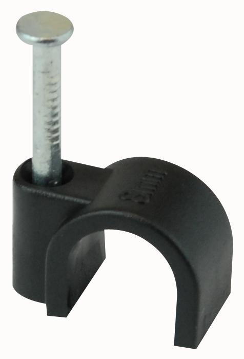 ROUND 8.0MM BLK