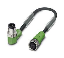 SAC-4P-M12MR/0,3-PVC/M12FS